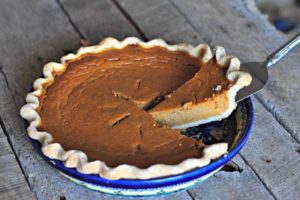This recipe for pumpkin pie is just one of a HUGE collection of pumpkin spice recipes for pumpkin spice season!