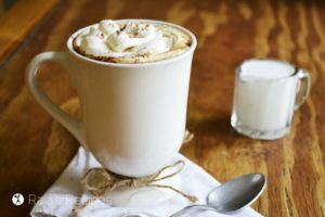 This herbal pumpkin mocha is just one of a HUGE collection of pumpkin spice recipes for pumpkin spice season!