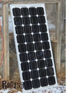 additional large solar panel