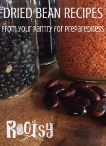 Dried bean recipes from your pantry for preparedness | Rootsy.org