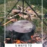 Learn how to cook outdoors