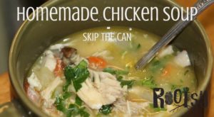 homemade chicken soup