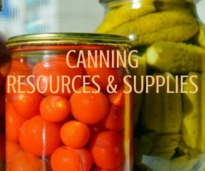 Canning Supplies and Resources : We want you to be successful with your canning endeavors! The resources below are the ones we recommend, so whether you are making your first batch of jam or are processing and canning meat, we've got you covered so you'll know what you need to finish the project.