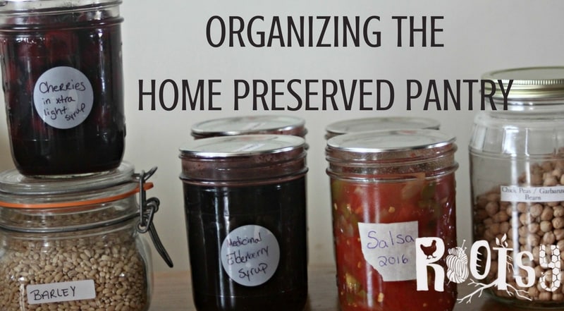 Make the most of those homemade goods by organizing the home preserved pantry with easy to follow tips so that everything can be found and used well. 
