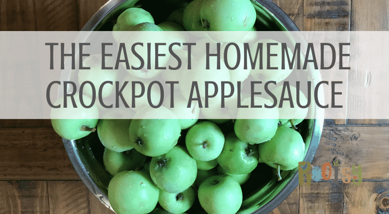 Easiest Homemade Crockpot Applesauce