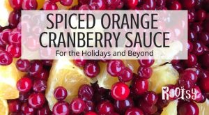 Spiced Orange Cranberry Sauce Recipe